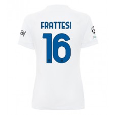 Inter Milan Davide Frattesi #16 Bortatröja Dam 2023-24 Korta ärmar